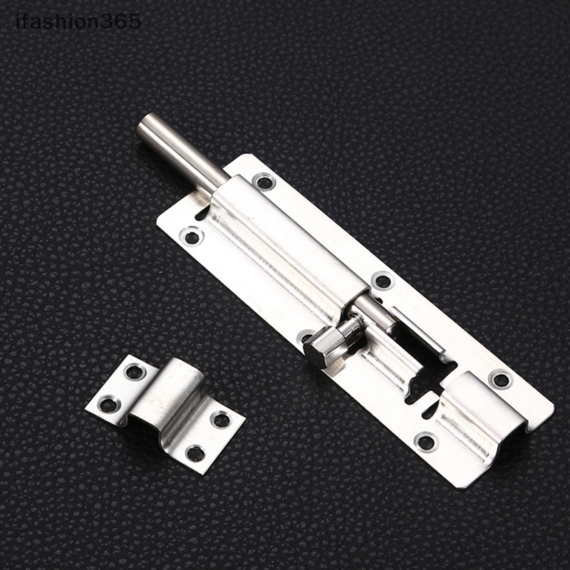 Chốt Cửa Chống Trộm Hình Vuông Bằng Thép Không Gỉ 2-8 inch ifashion365 Chất Lượng Cao
