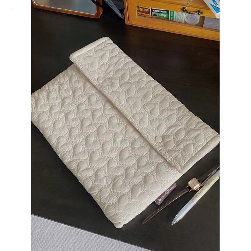 Túi Đựng Laptop Chống Sốc Họa Tiết Trái Tim Đơn Giản Cho MacBook Air / Pro13.3 Inch