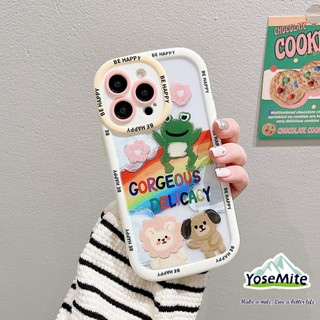 Ốp Điện Thoại TPU Mềm Trong Suốt In Hình Cún Dễ Thương Cho IPhone14 13 12 11 Pro Max8 7 Plus X XR XS 6 6S Se 2020