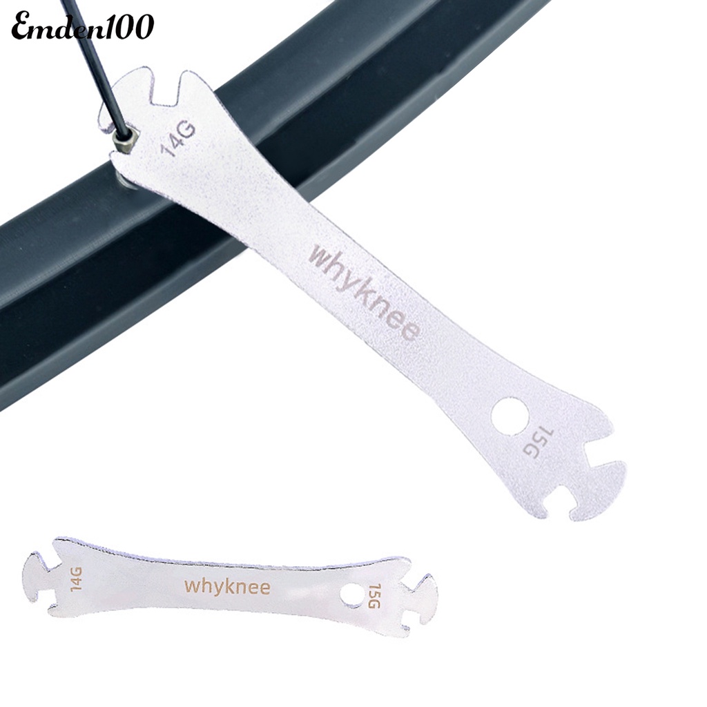 Cờ Lê Bằng Thép Không Gỉ Điều Chỉnh Căm Xe Đạp Emden 14 / 15G