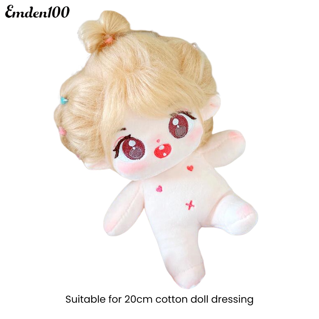 Búp Bê Nhồi Bông Emden 20cm Mắt To Dễ Thương