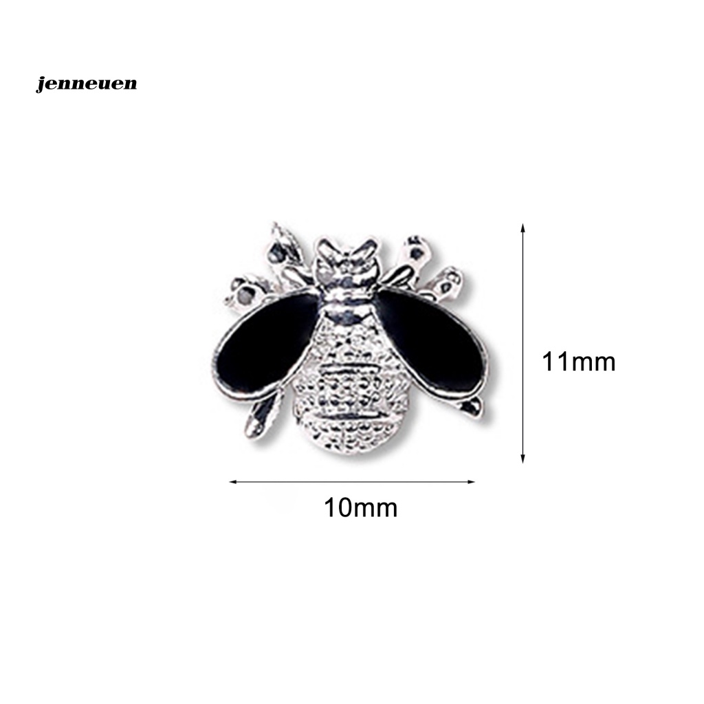 Set 10 Miếng Dán Trang Trí Móng Tay Hình Ong Nhỏ Dễ Sử Dụng