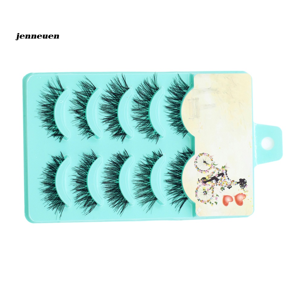 Bộ 5 Cặp Lông Mi Giả Mềm Mại Tự Nhiên