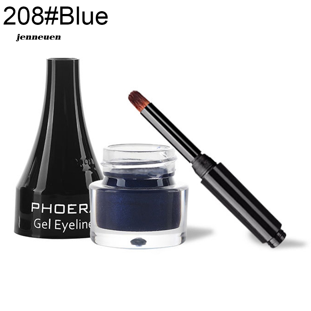 Bút Kẻ Mắt Dạng Gel PHOERA 10 Màu Tùy Chọn Mau Khô Không Nhòe Lâu Trôi