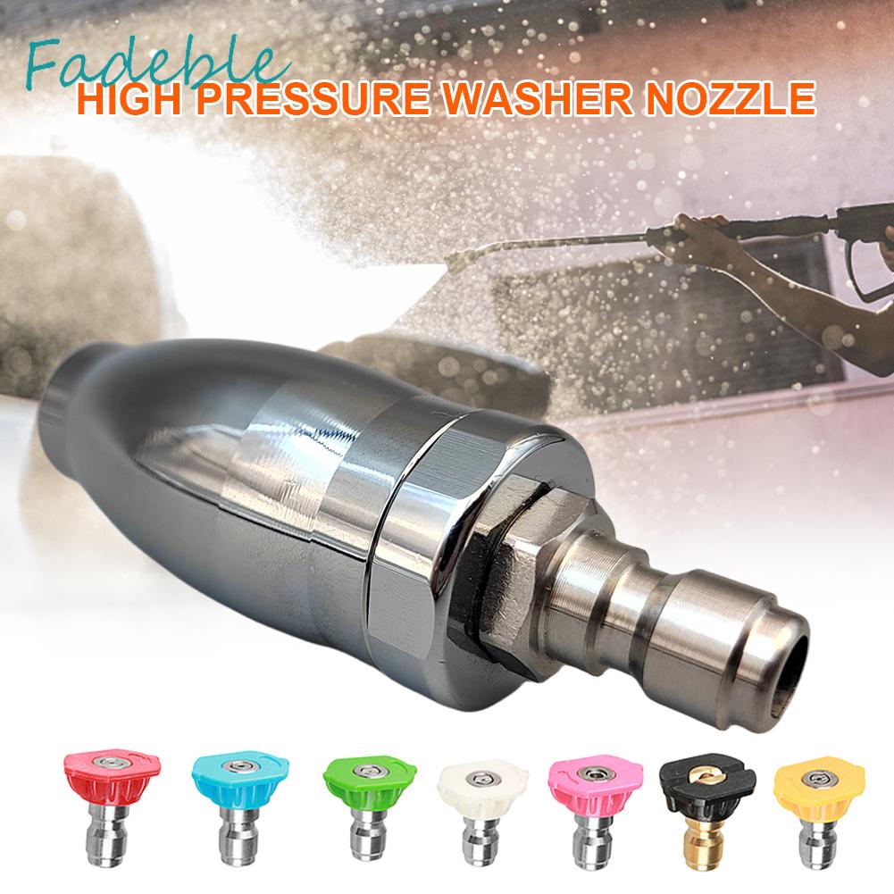 Súng Phun Nước Với 7 Vòi Phun Bằng Đồng Mạ Chrome Làm Sạch Xe Hơi