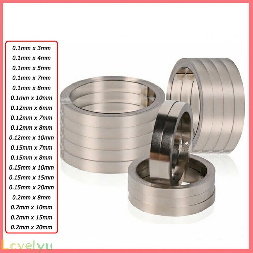 ⭐24H SHIPING ⭐10M nickel-plated strip soldering lithium-ion flexible solder joint home DIY