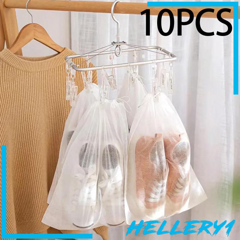 Set 10 Túi Rút Chống Bụi Đựng Đồ Du Lịch Tiện Lợi