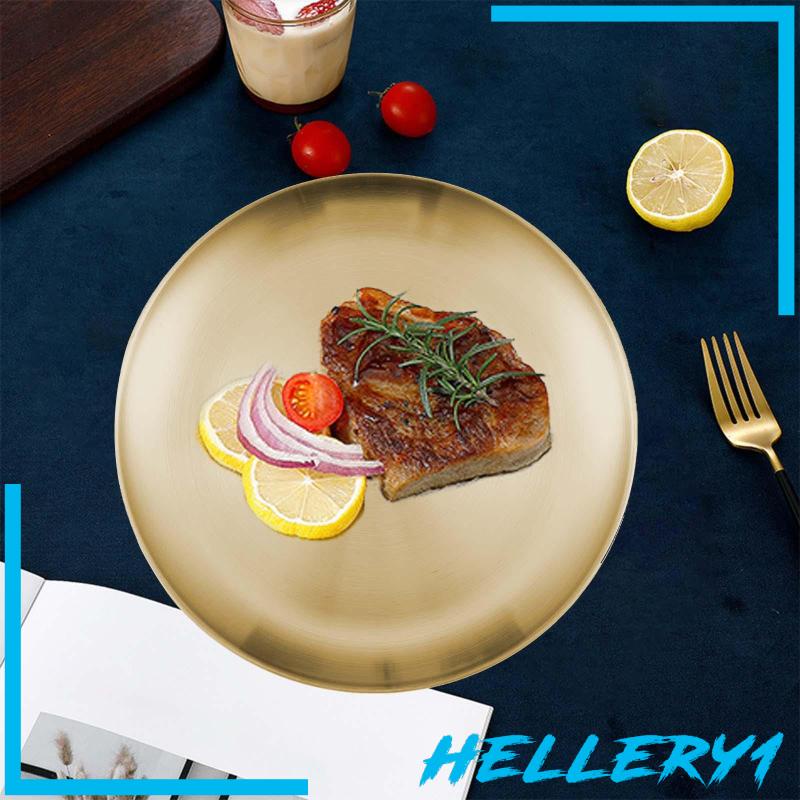 Đĩa Đựng Trái Cây / Món Tráng Miệng Bằng Thép Không Gỉ Xếp Chồng Đ