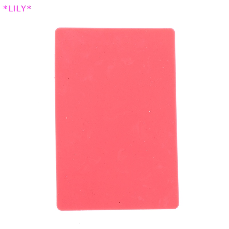 Lily Mini Silicone da Pad khâu vết rạch phẫu thuật chấn thương mô phỏng đào tạo uuu