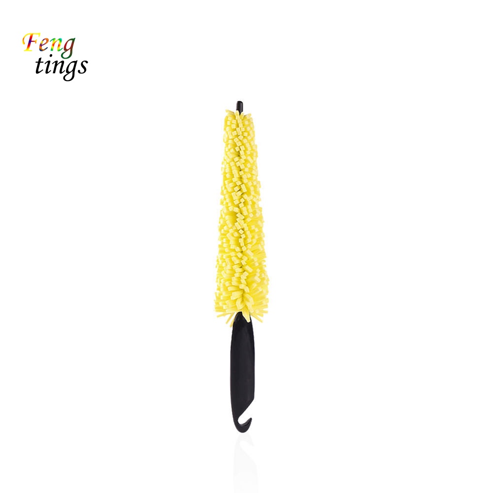 Cọ Vệ Sinh Bánh Xe Hơi Có Tay Cầm Màu Vàng Tiện Dụng