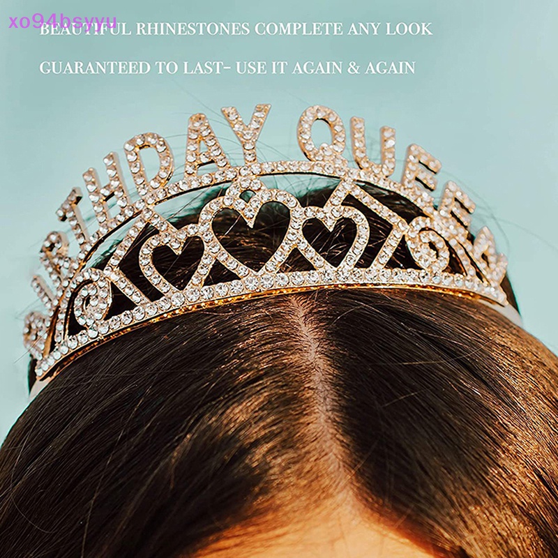 Vương Miện Đội Đầu xo94bsyyu Kèm Lược Cài Tóc Cho Nữ