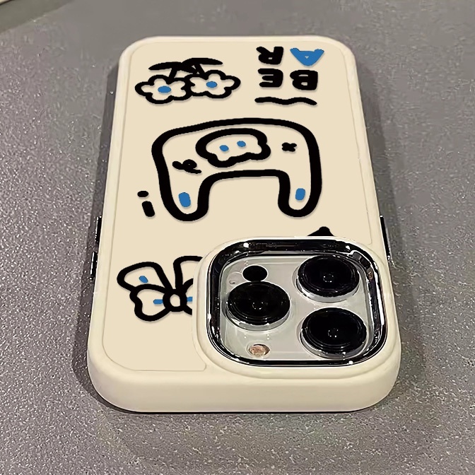 Ốp Điện Thoại Silicon Mềm Chống Sốc Họa Tiết Dễ Thương Cho IPhone 11 12 13 14 Pro Max XR X 7 + 8 Plus XS Max SE 2020