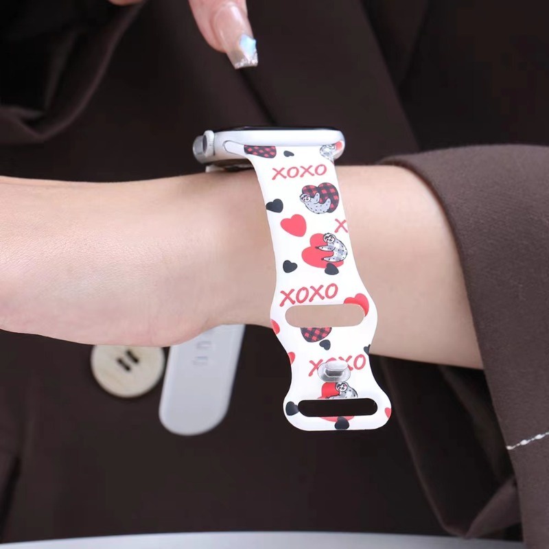 Dây Đeo Silicone Cho Đồng Hồ Thông Minh Apple Watch 8 7 6 5 4 se 3 49mm 45mm 44mm 42mm 41mm 40mm 38mm