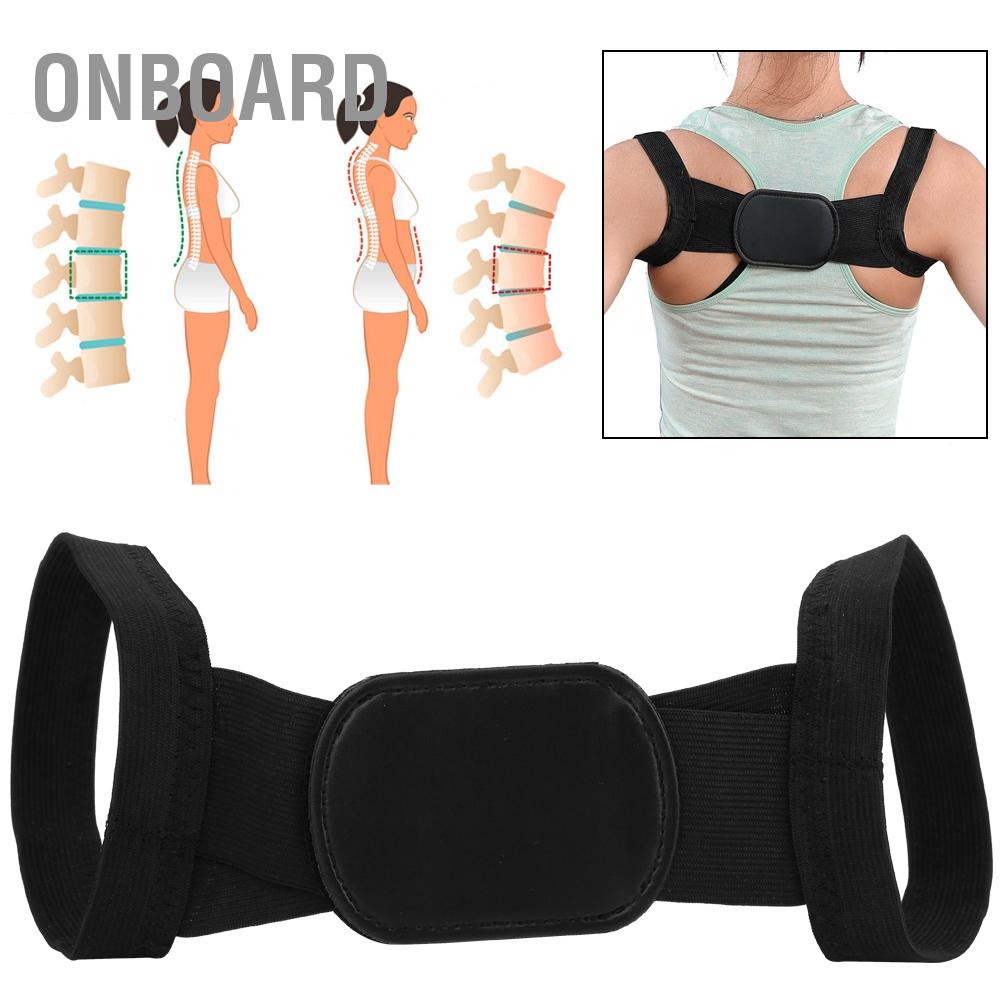 [Hàng Sẵn] Đai bảo vệ vòng chống gù lưng, định hình và nâng đỡ ngực khi tập gym, yoga OnBoard A.