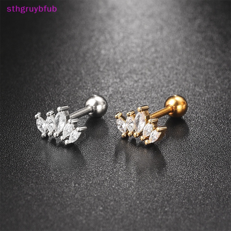1 Khuyên Tai Nữ Đính Đá Thời Trang
