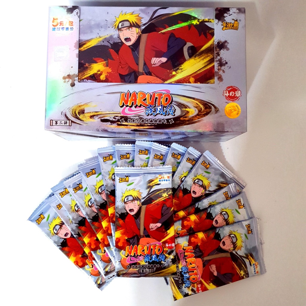 Thẻ nhân phẩm Naruto thử vận may  - Thẻ pack Naruto