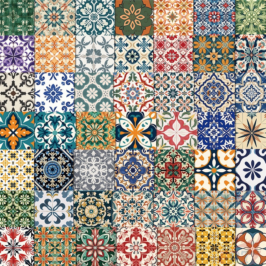 ❉ Miếng Dán Trang Trí Phong Cách Vintage Nghệ Thuật 01 ❉ Bộ 60 Sticker Chống Thấm Nước Họa Tiết Doodle Hợp Thời Trang