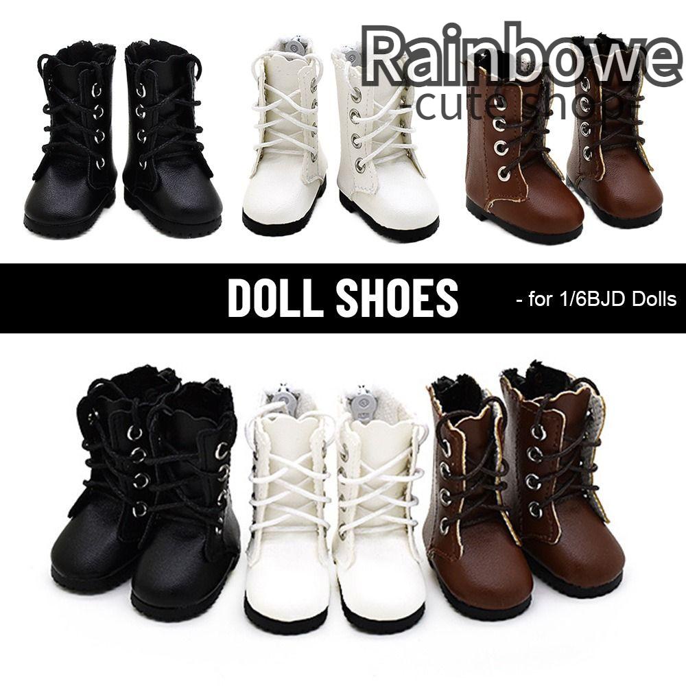 1 Đôi Giày Màu Cầu Vồng Cho Búp Bê 1 / 6BJD