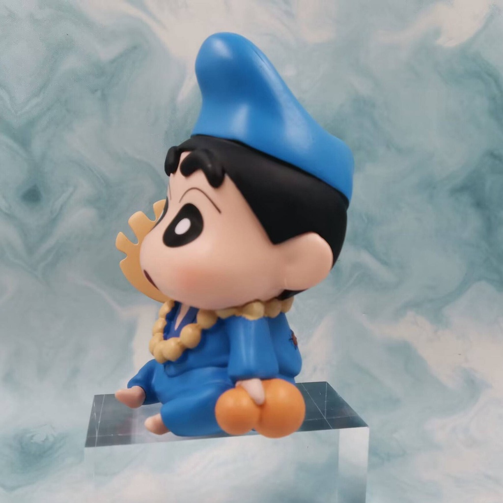 Hobby Crayon Shin-chan Đồ Chơi Mô Hình Chú Tiểu Jigong Hành Động Trang Trí Xe Hơi Làm Quà Tặng Cho Trẻ Em