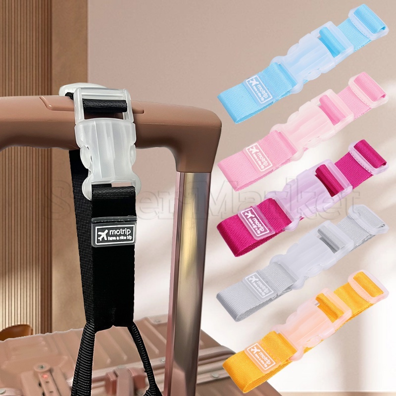 Dây Đai Khóa Vali Hành Lý Mini Có Móc Chống Thất Lạc Có Thể Điều Chỉnh
