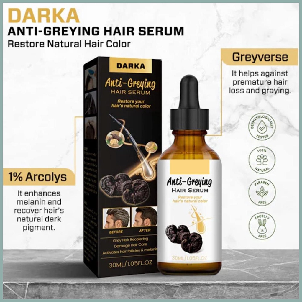 Tinh Chất Dưỡng Tóc Màu Đen Chống Gàu Cho Tóc Đen Tự Nhiên yunvn yunvn