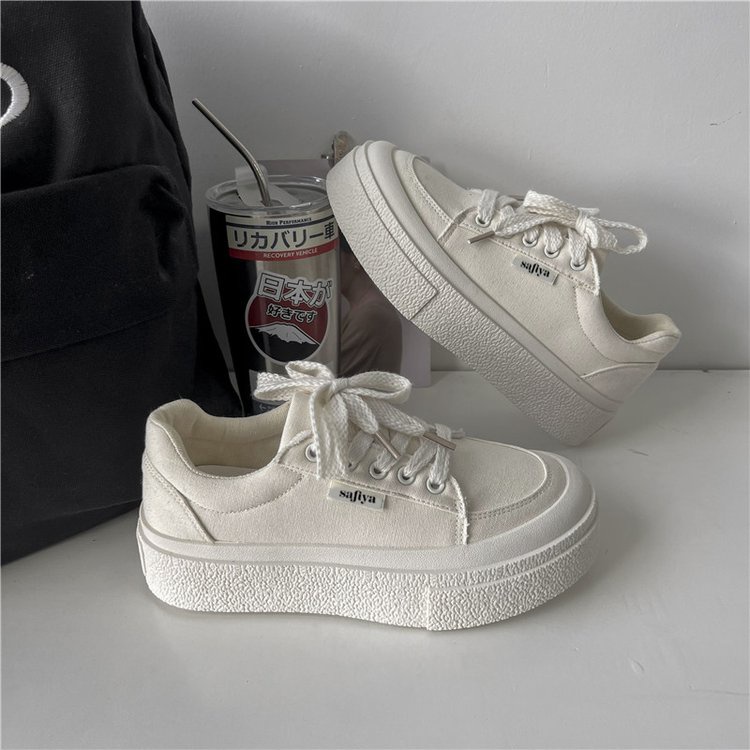 Giày Thể Thao Vải Bạt Thời Trang Hàn Cho Nữ