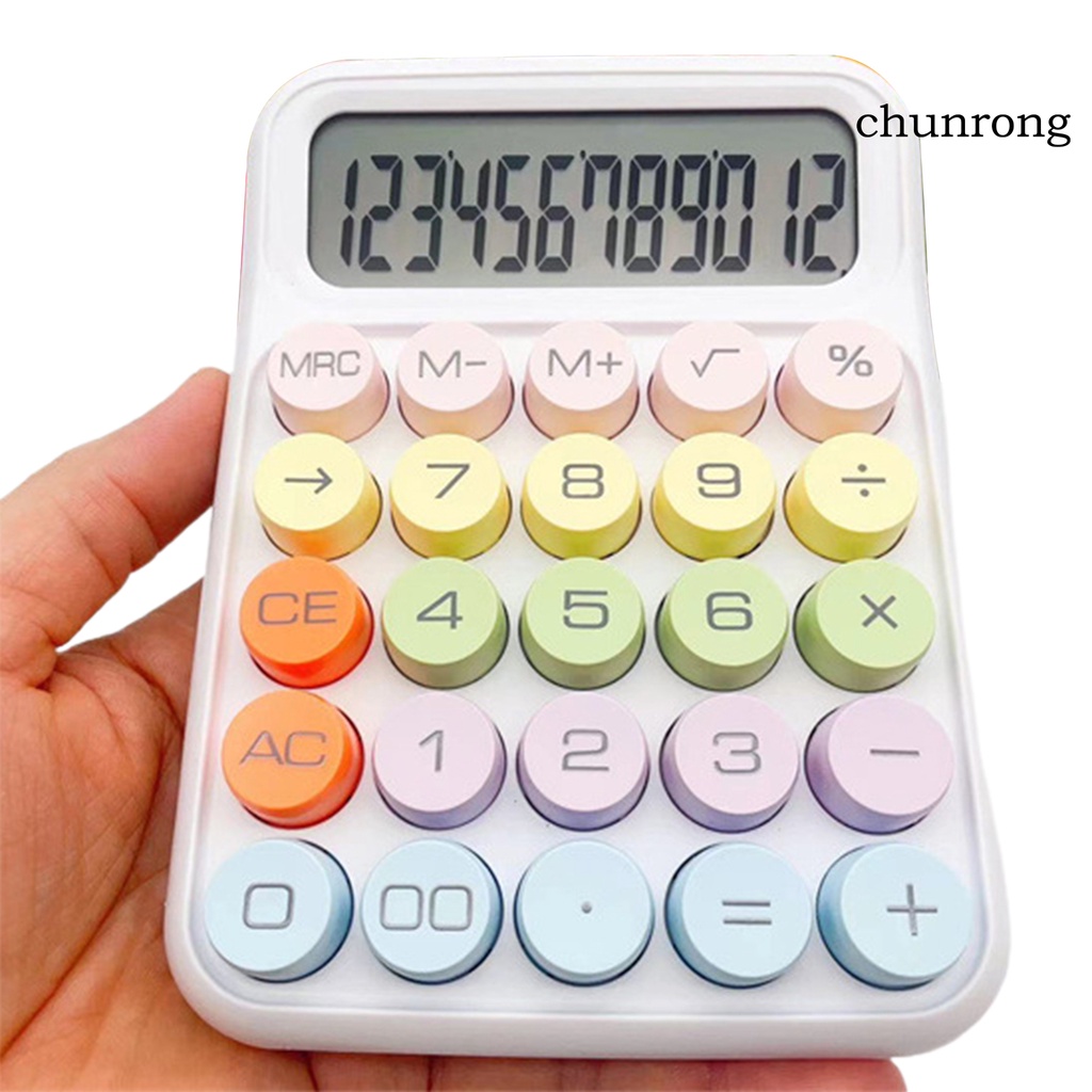 Máy Tính Cầm Tay Màn Hình Tròn Cỡ Lớn Tiện Dụng Cho Gia Đình / Văn Phòng Máy Tính Cho Học Sinh