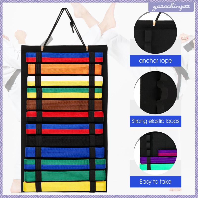 Giá Đỡ Trưng Bày Thắt Lưng Võ Thuật Karate Cho Người Lớn Trẻ Em