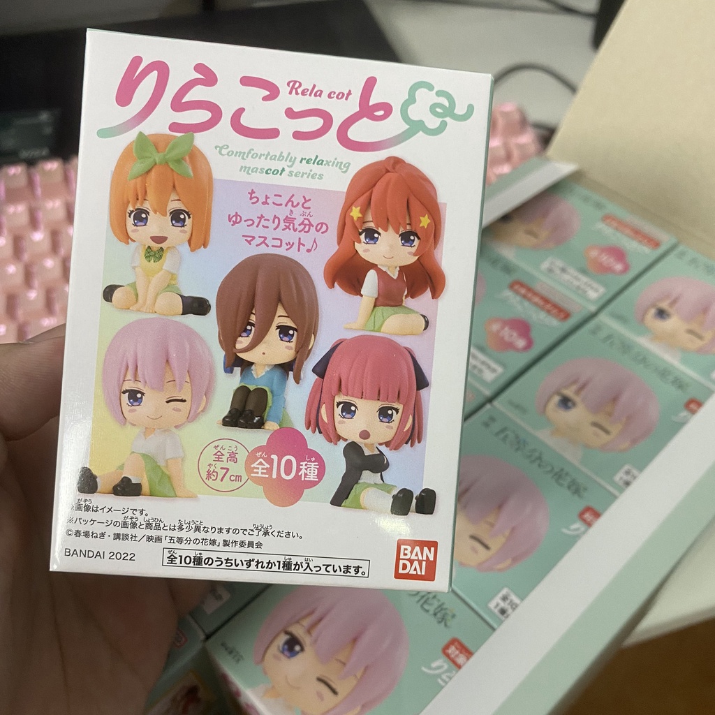 Blind Box Gotoubun no Hanayome Relacot - Mô Hình Gacha Nhà Có 5 Nàng Dâu