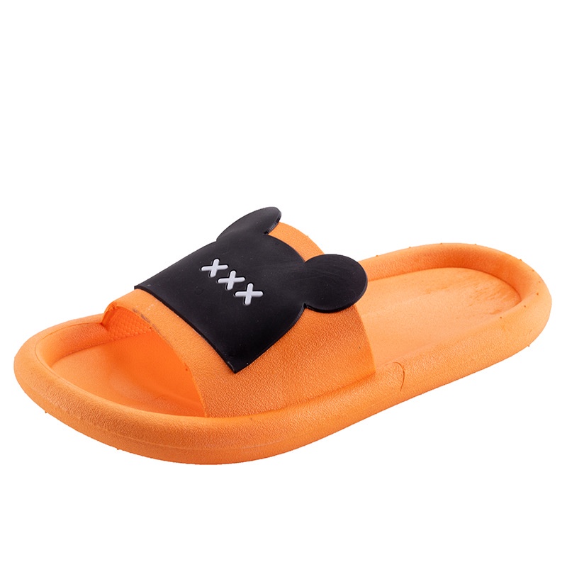 Dép Nhựa Đi Trong Nhà Đế Mềm Họa Tiết Hoạt Hình Thời Trang Mùa Hè Cho Cặp Đôi