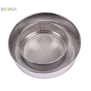{Belerga} rây bột lưới nhà bếp rây rây bột inox tròn rây lọc mới