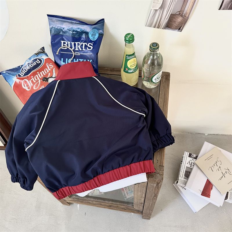 Áo Khoác In Họa Tiết Thời Trang Xuân Thu 2023 Cho Bé Trai