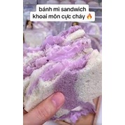 Bánh mì Sandwich kẹp kem khoai môn siêu ngon hot hit 468g - Đài Loan