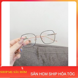 Gọng kính lục giác hàng kim lọai tốt