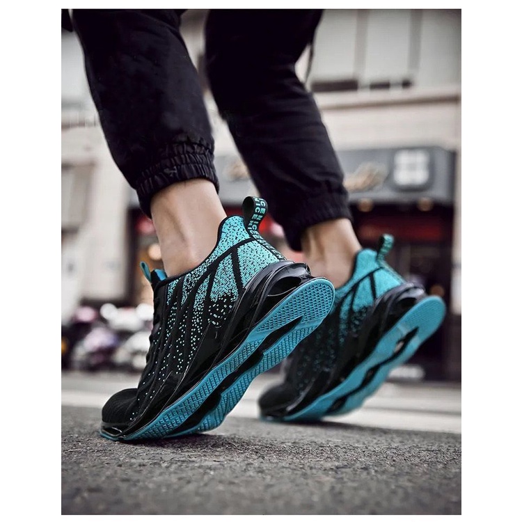 Giày thể thao nam Lưới Thời trang thoáng khí Giày chạy bộ