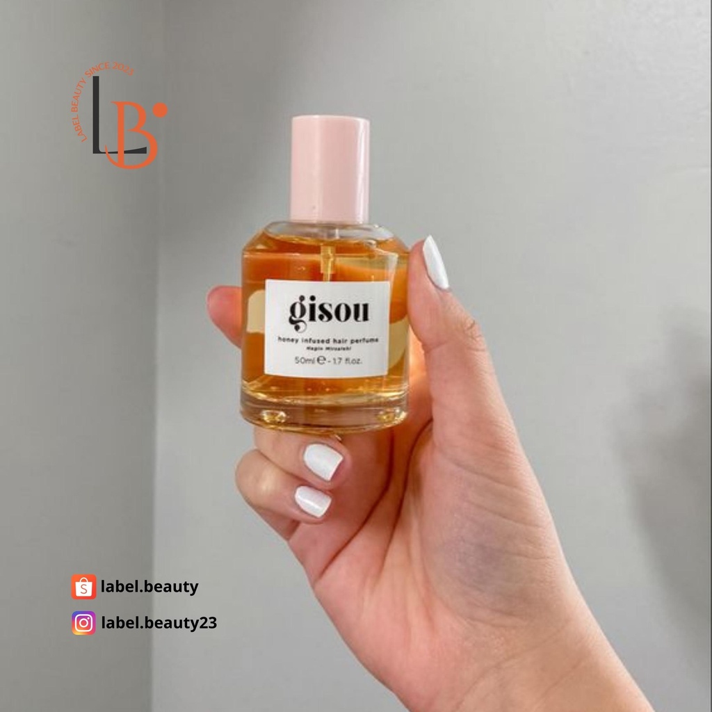 Sẵn ✨ Nước hoa dành cho tóc Gisou Honey Infused Hair Perfume - 𝐋𝐚𝐛𝐞𝐥.𝐛𝐞𝐚𝐮𝐭𝐲 ✨