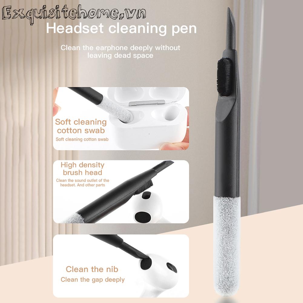 Bộ bàn chải làm sạch bàn phím máy tính 18-trong-1 chống bụi cho máy ảnh video máy tính bảng