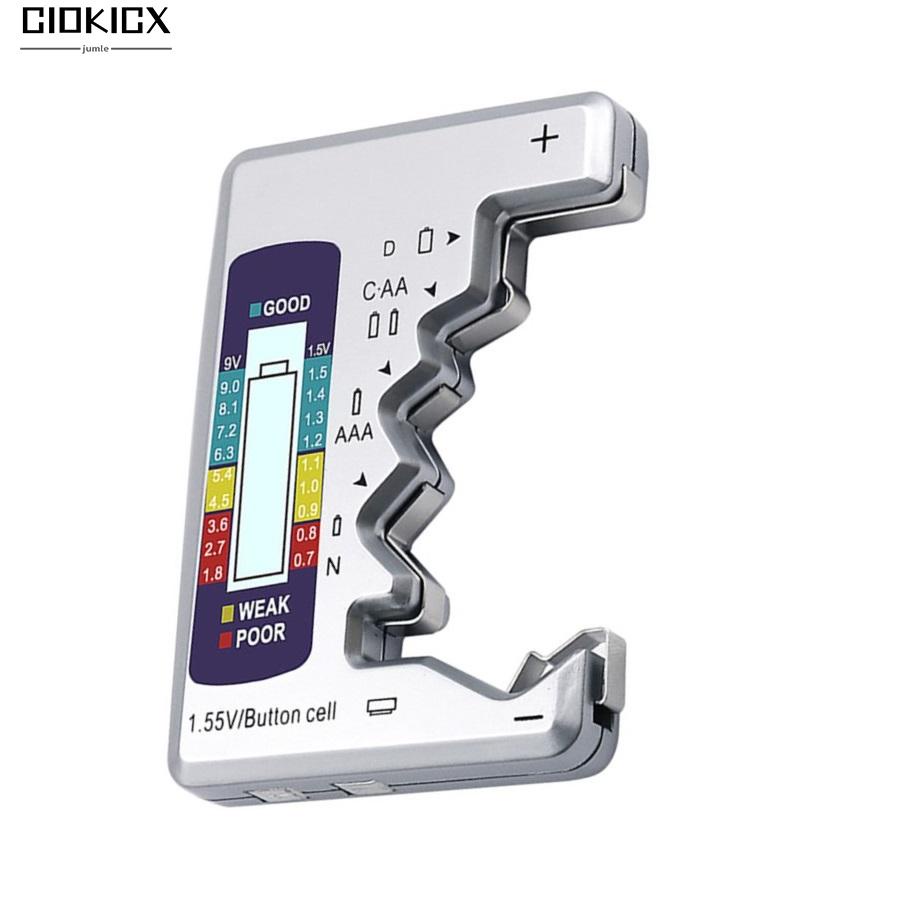 Máy Kiểm Tra Dung Lượng Pin 92 * 63 * 14mm 9v / 1.5v