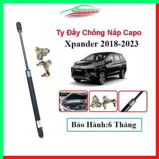 1 chiếc ty thủy lực nâng nắp capo Xpander 2018-2023 đủ phụ kiện ốc và pát