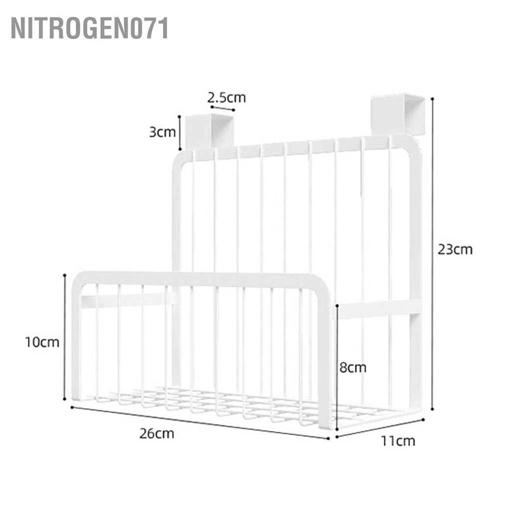 Giỏ lưới đựng đồ có móc treo cửa tủ cho nhà bếp/ phòng tắm