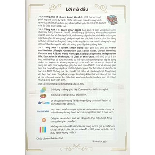 Sách Tiếng Anh 11 I-Learn Smart World - Student's Book (2023)