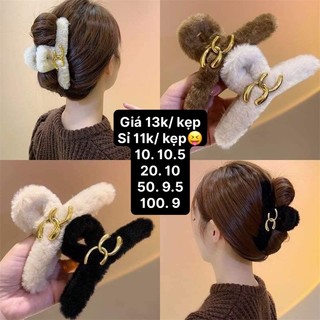 Kẹp tóc càng cua phối lông ms02