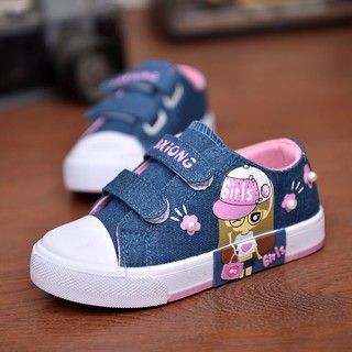 🔥Hot Sale🔥CUTE Giày vải dễ thương mới cho trẻ em học sinh thời trang giày thể thao cho trẻ em gái
