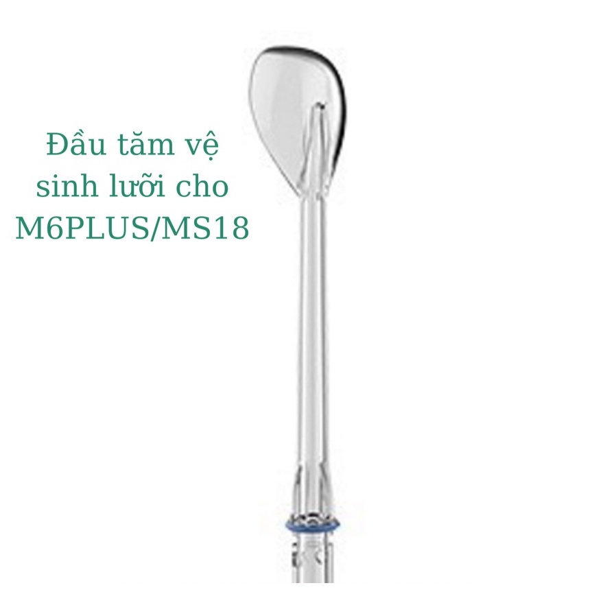 Bộ 4 đầu thay dành cho Máy tăm nước M6 Plus/Ms18 - Lẻ đầu thay máy tăm nước M6plus/Ms18 cho răng niềng