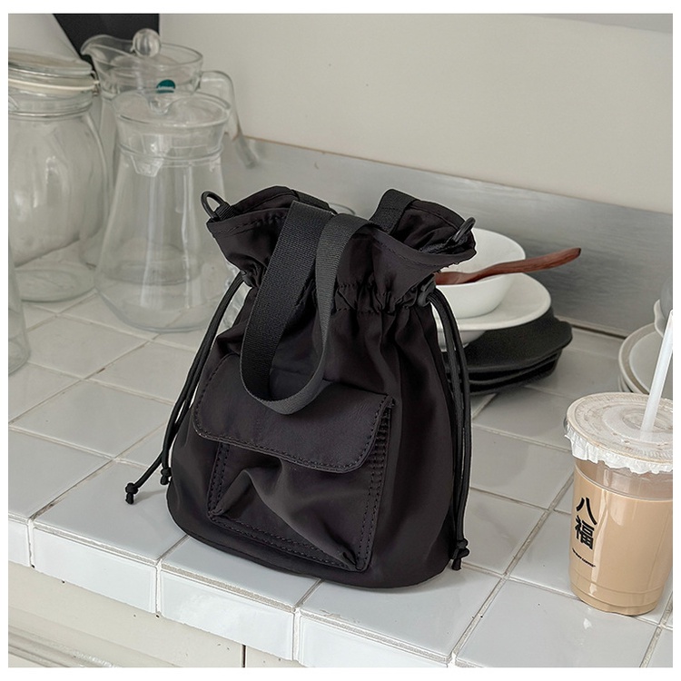 Túi Xách Dây Rút Phong Cách Hàn Quốc Mới Cho Nữ