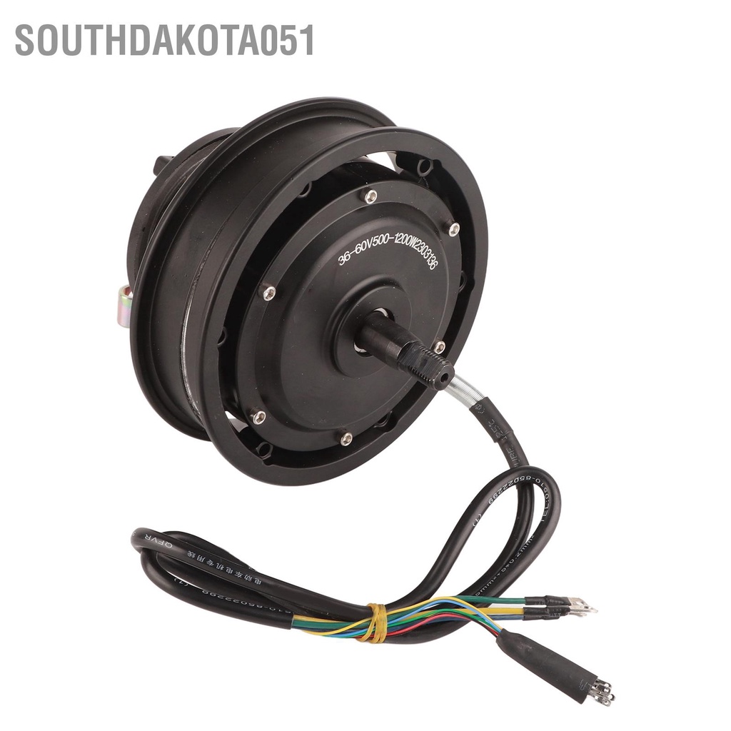 Động cơ trung tâm bánh xe 10in 36V‑60V 500W đến 1200W 75KM/H Phanh tang trống cho Xe máy điện xe địa hình