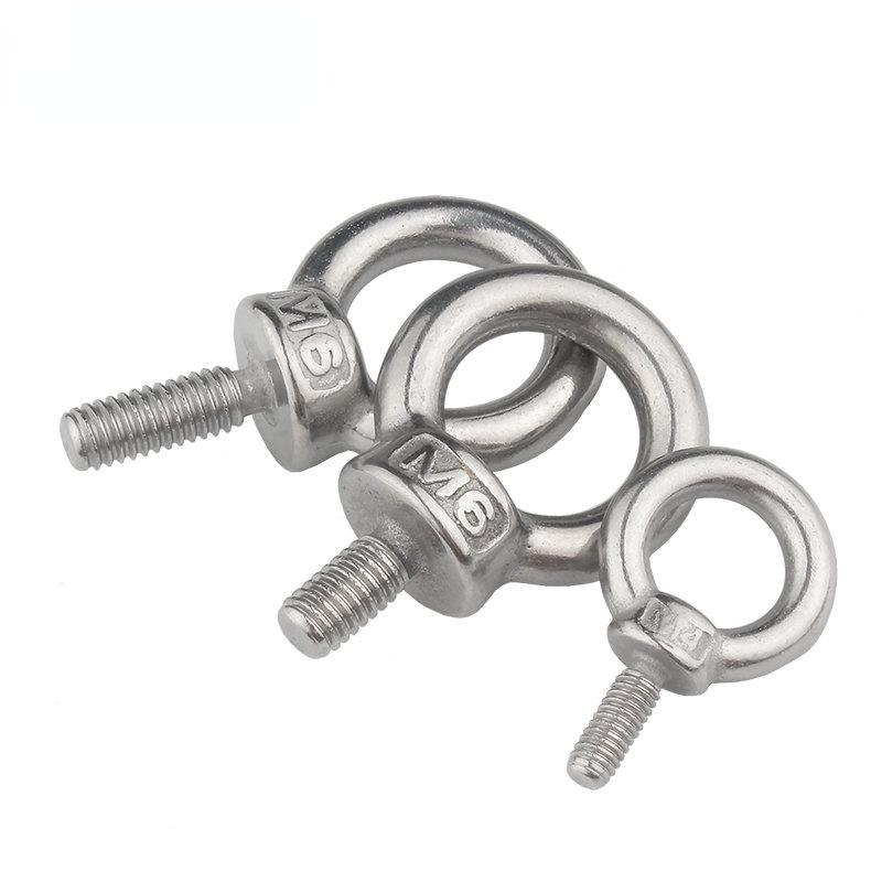 Vòng vít bằng thép không gỉ 304 với vòng nâng vòng vít mở rộng đai ốc vít m3-m4-m5-m6