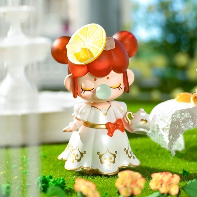 Panda ~  hộp ngẫu nhiên, búp bê hoạt hình mini, dòng trà chiều Ruolai Dreamland để bàn đồ chơi trang trí hộp mù búp bê thu thập đồ chơi hình hộp quà tặng bất ngờ sản xuất tại Chin 0166