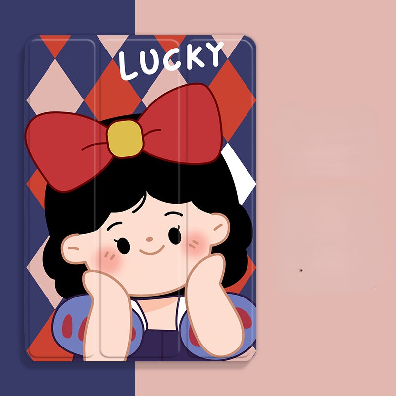 2021 pro 11 dành cho ipad air 4 10.9 lucky girl ipad gen 5/6 / air1 / 2 9.7 vỏ bảo vệ air4 / 5 10.9 khe cắm bút gen9 / 8/7 10.2in tpugen 10 2022 10.9 vỏ ipad