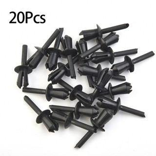 Left rivets for bmw e12 e28 e30 e34 e36 e39 e46 e60 black expanding nylon